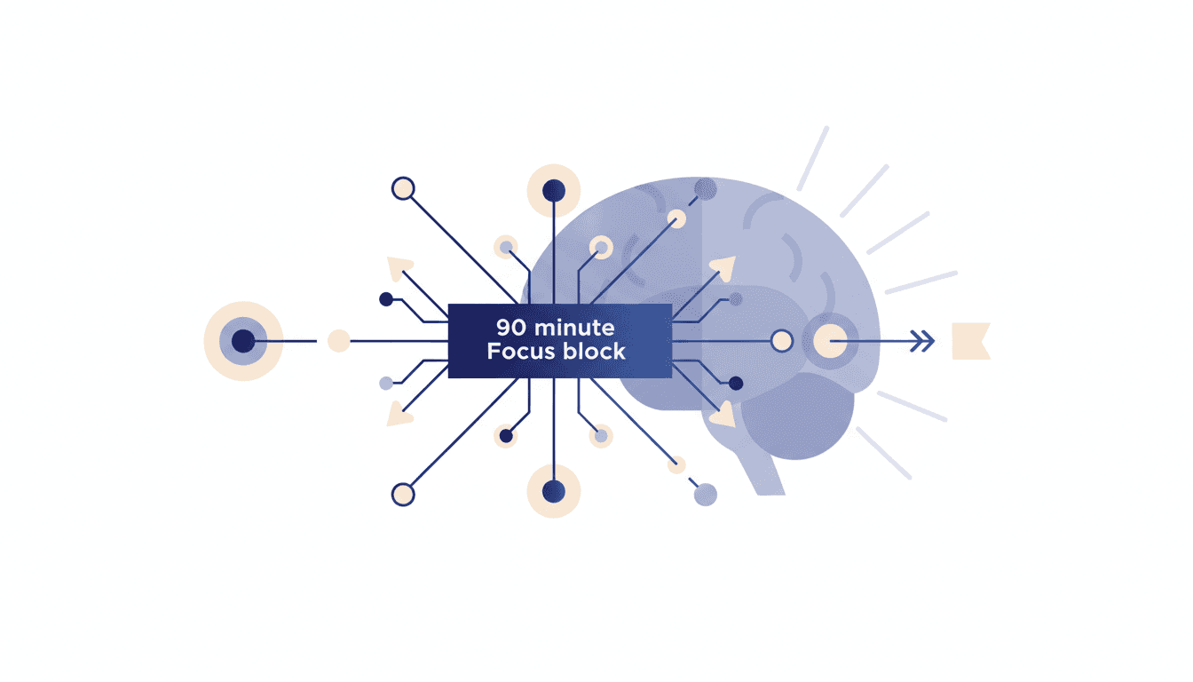 90-Minute Focus Blocks: The Neuroscience Behind Peak Performance